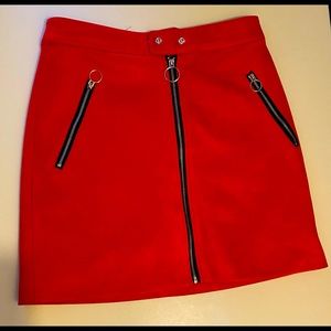 skirt red - Forever 21 - Size S - New
